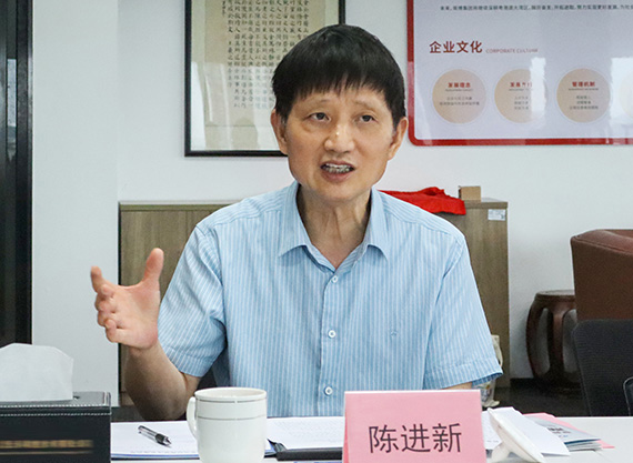 省人社厅原副巡视员陈进新致辞